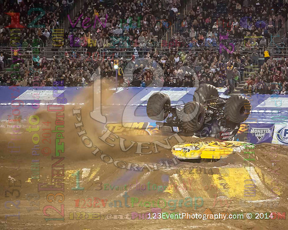 2014-01-18 MONSTER JAM® @ Qualcomm Stadium