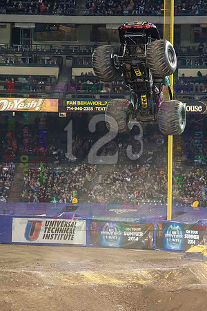 2014-01-25 MONSTER JAM® @ Anaheim #2 Angel Stadium
