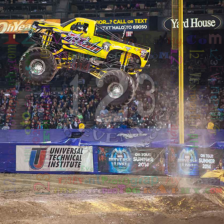 2014-01-25 MONSTER JAM® @ Anaheim #2 Angel Stadium