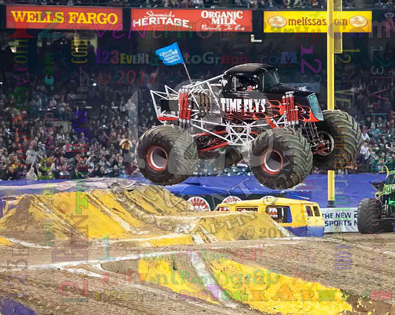 2014-01-25 MONSTER JAM® @ Anaheim #2 Angel Stadium