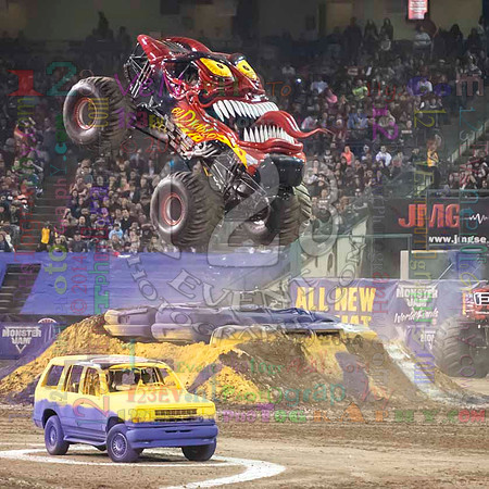 2014-01-25 MONSTER JAM® @ Anaheim #2 Angel Stadium