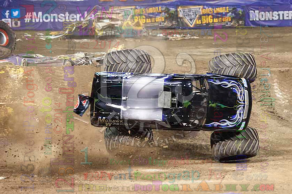 2014-01-25 MONSTER JAM® @ Anaheim #2 Angel Stadium