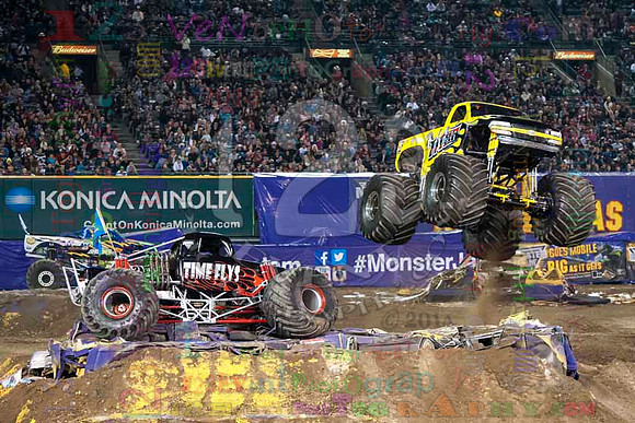 2014-01-25 MONSTER JAM® @ Anaheim #2 Angel Stadium
