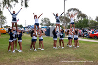 2014 Madison High Cheer Squad at Clairemont Family Day