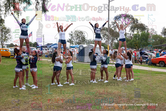 2014 Madison High Cheer Squad at Clairemont Family Day