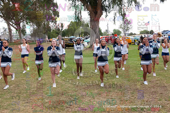 2014 Madison High Cheer Squad at Clairemont Family Day