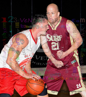 ALL-STAR U.S. MARINES vs. San Diego SURF Basketball