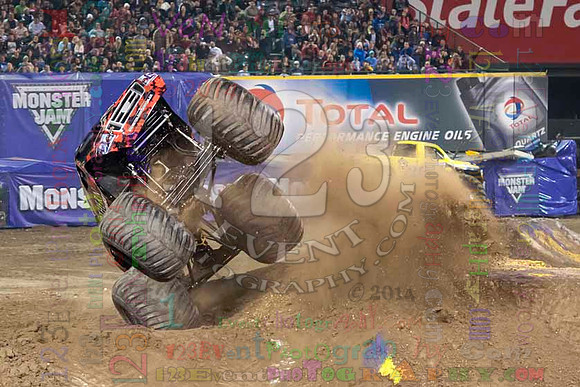2014-01-25 MONSTER JAM® @ Anaheim #2 Angel Stadium