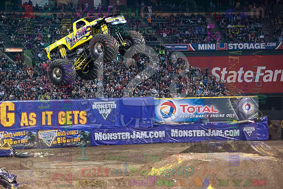 2014-01-25 MONSTER JAM® @ Anaheim #2 Angel Stadium