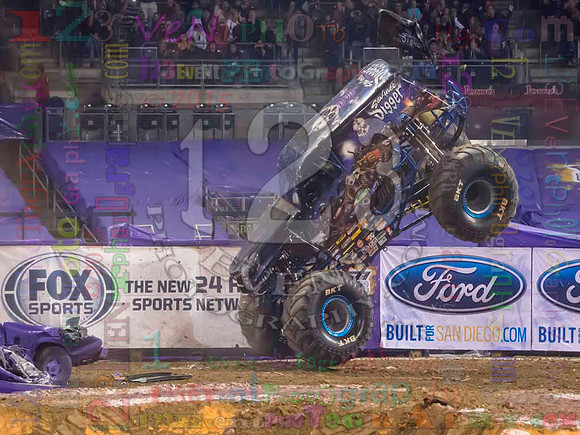 2015-01-17 MONSTER JAM® @ Petco Park, San Diego, CA