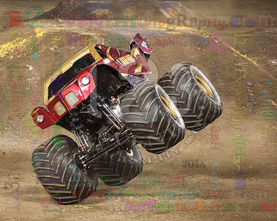 2014-01-25 MONSTER JAM® @ Anaheim #2 Angel Stadium