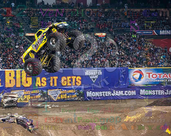2014-01-25 MONSTER JAM® @ Anaheim #2 Angel Stadium