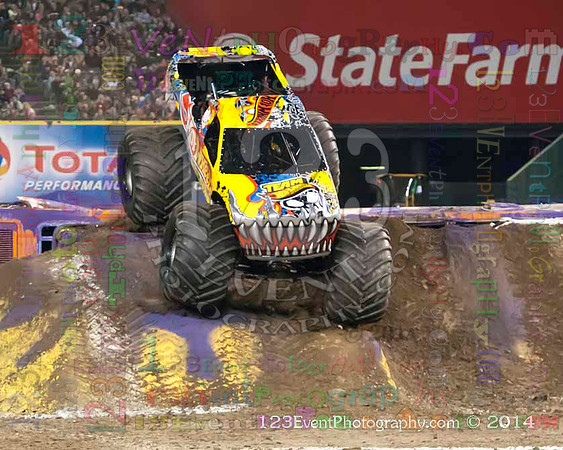 2014-02-08 MONSTER JAM® @ Anaheim #3 Angel Stadium