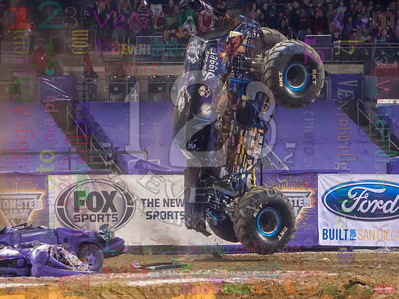 2015-01-17 MONSTER JAM® @ Petco Park, San Diego, CA