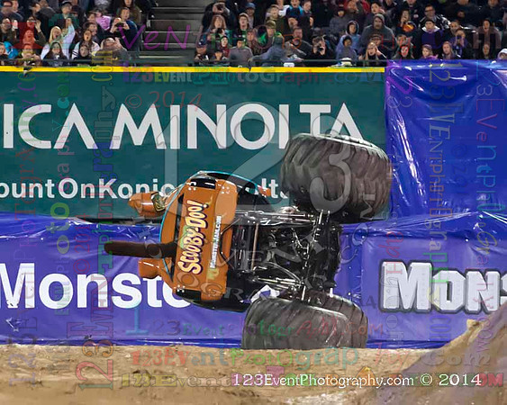 2014-02-08 MONSTER JAM® @ Anaheim #3 Angel Stadium