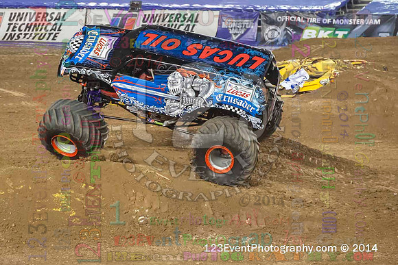 2014-01-18 MONSTER JAM® @ Qualcomm Stadium