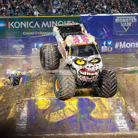 2014-01-25 MONSTER JAM® @ Anaheim #2 Angel Stadium