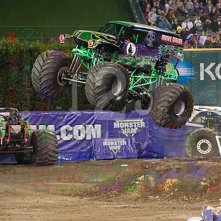 2014-01-25 MONSTER JAM® @ Anaheim #2 Angel Stadium