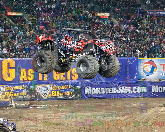 2014-01-25 MONSTER JAM® @ Anaheim #2 Angel Stadium