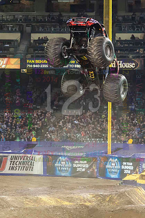 2014-01-25 MONSTER JAM® @ Anaheim #2 Angel Stadium