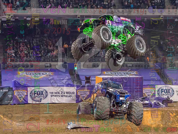 2015-01-17 MONSTER JAM® @ Petco Park, San Diego, CA