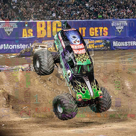2014-01-25 MONSTER JAM® @ Anaheim #2 Angel Stadium