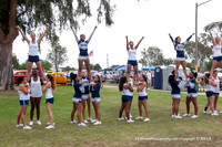 2014 Madison High Cheer Squad at Clairemont Family Day