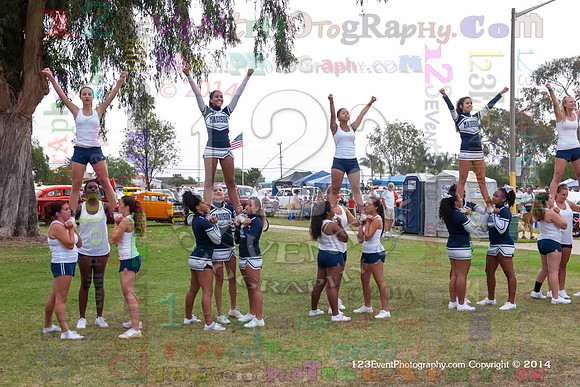 2014 Madison High Cheer Squad at Clairemont Family Day