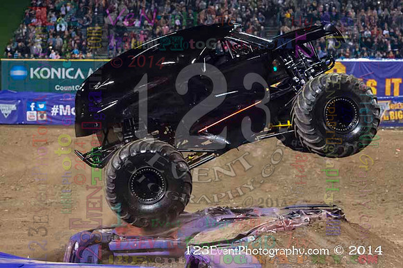 2014-02-08 MONSTER JAM® @ Anaheim #3 Angel Stadium