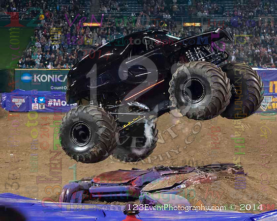 2014-02-08 MONSTER JAM® @ Anaheim #3 Angel Stadium