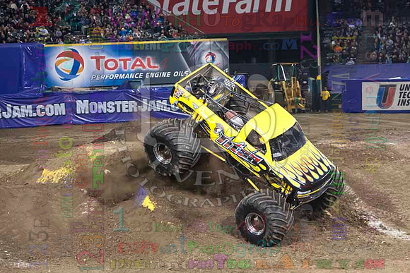 2014-01-25 MONSTER JAM® @ Anaheim #2 Angel Stadium