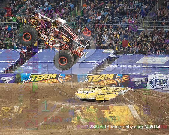 2014-01-18 MONSTER JAM® @ Qualcomm Stadium