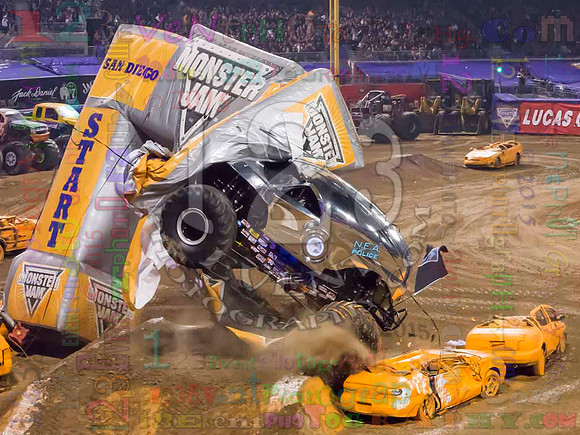 2015-01-17 MONSTER JAM® @ Petco Park, San Diego, CA