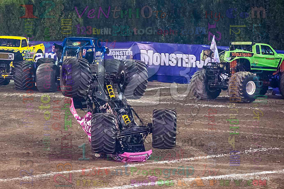 2014-01-11 MONSTER JAM® @ Anaheim Angel Stadium