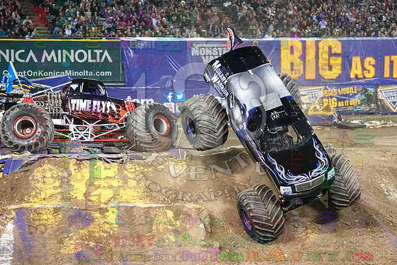 2014-01-25 MONSTER JAM® @ Anaheim #2 Angel Stadium
