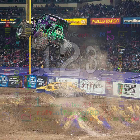 2014-01-25 MONSTER JAM® @ Anaheim #2 Angel Stadium